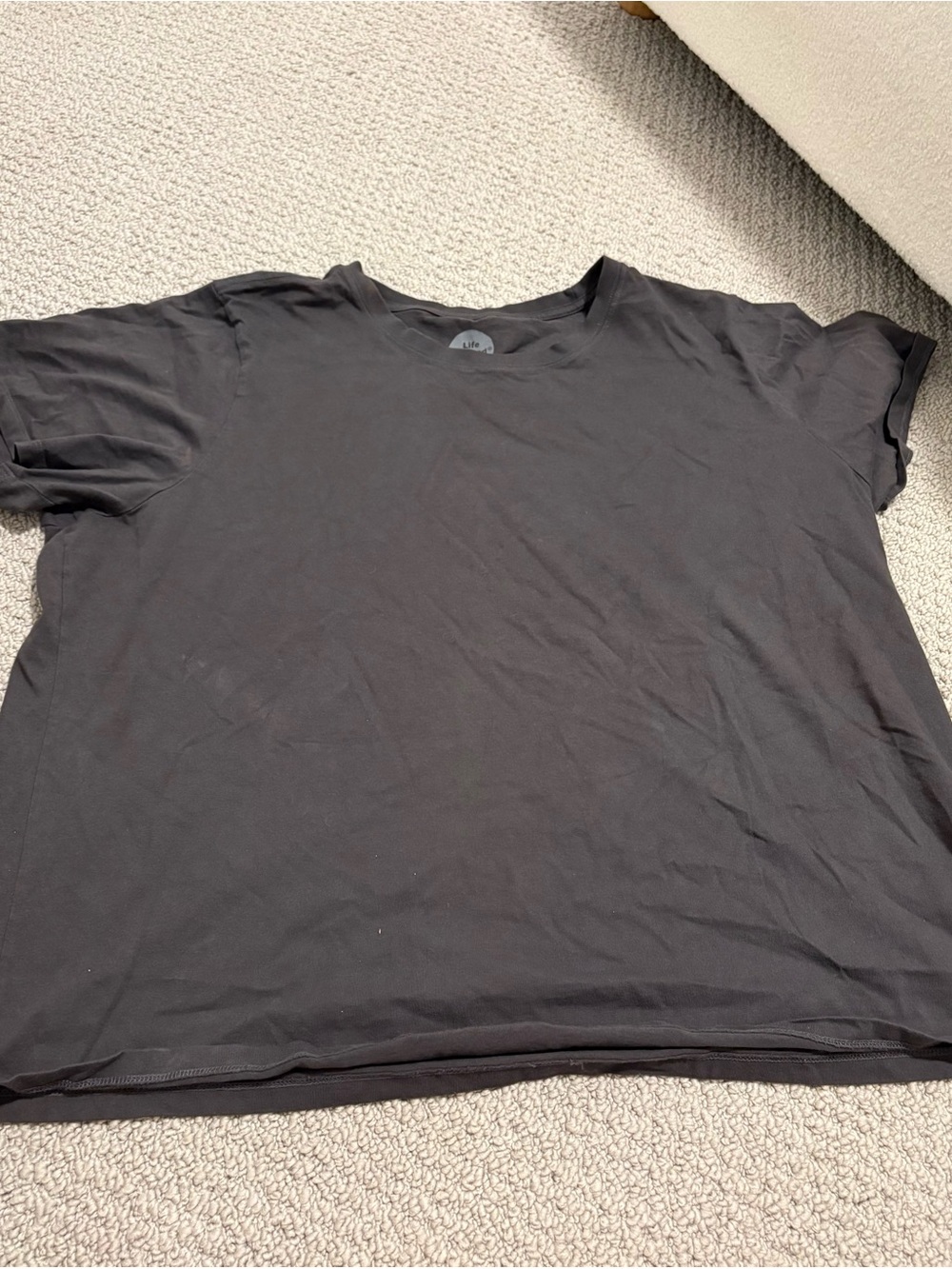 Life Is Good Dark Gray Crusher Tee Size XXXL